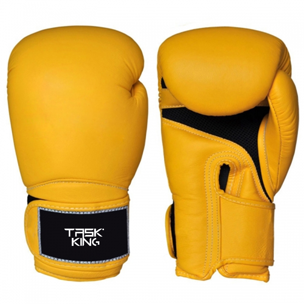 yellow boxing gloves