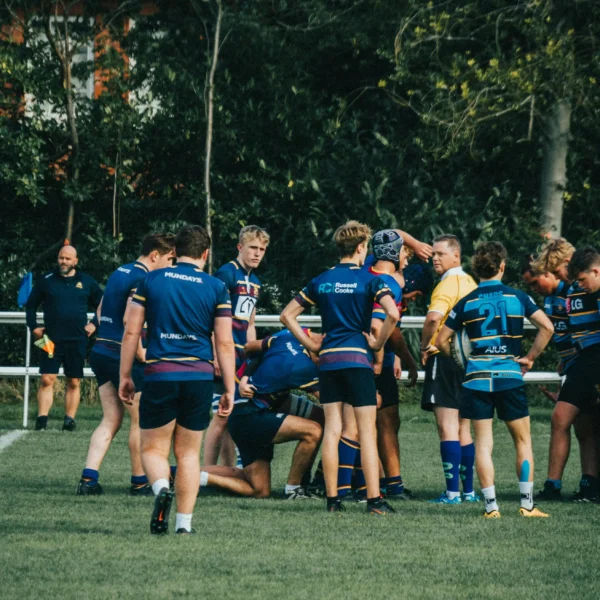rugby team in uniforms